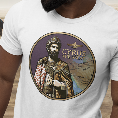 Cyrus the Great - The Great King of Persia - Achaemenid Empire T-Shirt