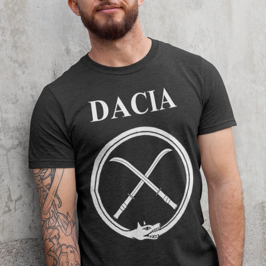 Dacia Ancient Dacian Draco and Falx Symbol T-Shirt