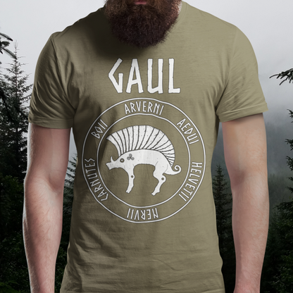 Gaul Ancient Tribes of Gaul Boar T-shirt