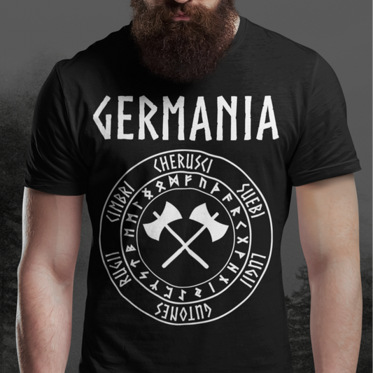 Germania Ancient Tribes of Germany Runes T-Shirt