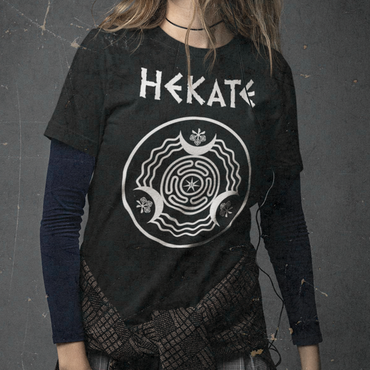 Hekate Ancient Greek Goddess of Witchcraft and Magic T-shirt