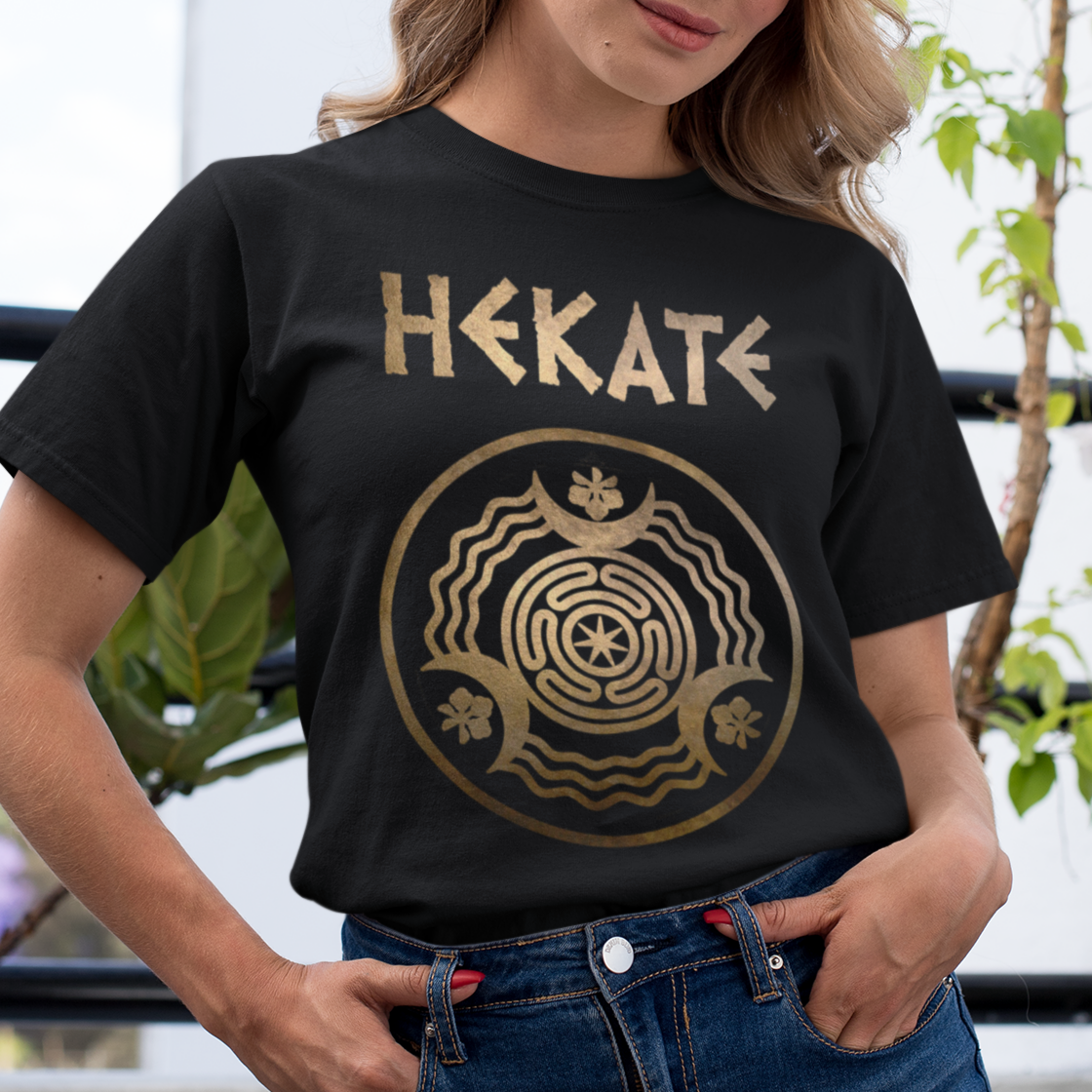 Hekate Greek Goddess of Witchcraft and Magic T-shirt