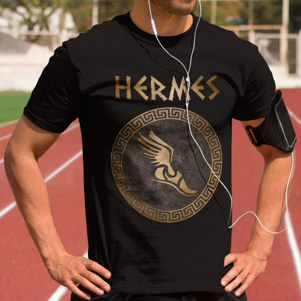 Ancient Greek God Hermes - Messenger of the Gods T-Shirt