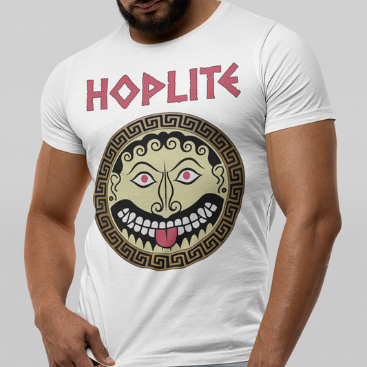 Greek Hoplite Gorgon Shield T-Shirt