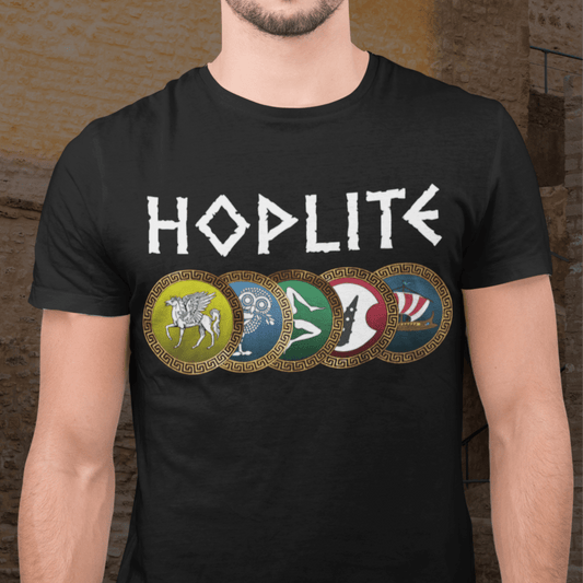 Hoplite Phalanx Shields T-Shirt