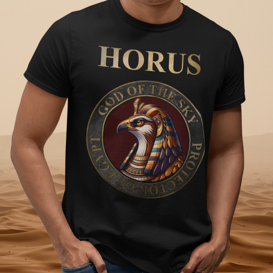 Horus Egyptian God of the Sky and Protector of Egypt T-shirt