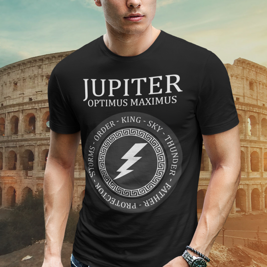 Jupiter Optimus Maximus - Ancient Roman God T-Shirt