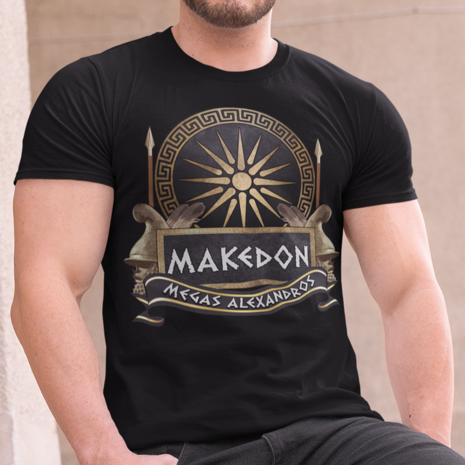 Makedon Alexander the Great - Megas Alexandros T-Shirt