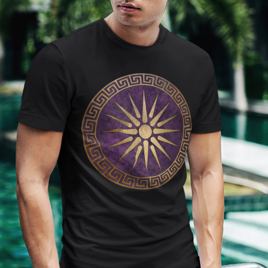 Macedon Alexander the Great Shield T-Shirt