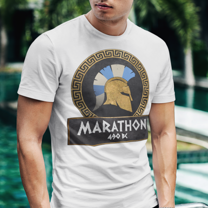 Battle of Marathon - The Persian Wars - Athenian Hoplite T-shirt