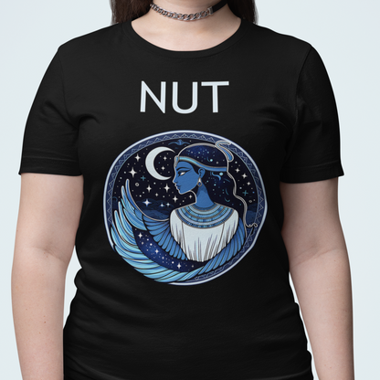 Nut Egyptian Goddess of Night and the Sky - Egyptian Mythology T-Shirt