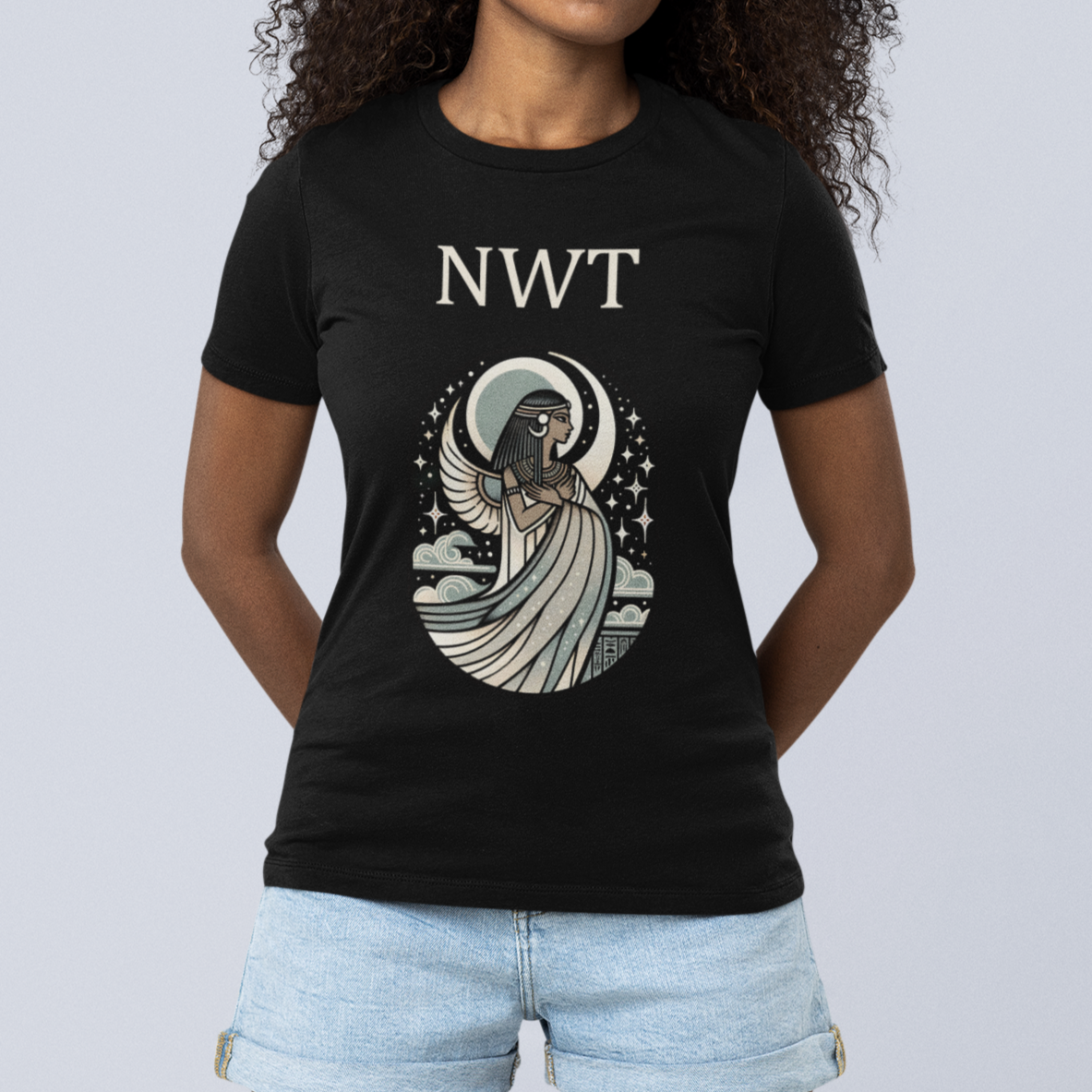 Nwt Egyptian Goddess of Night T-Shirt