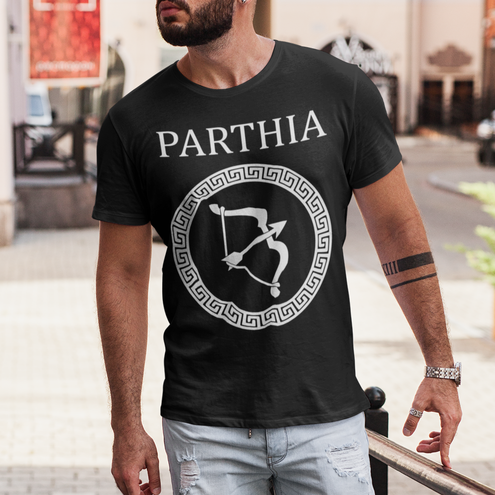 Ancient Parthia - Parthian Shot - Ancient History Parthia Symbol T-Shirt