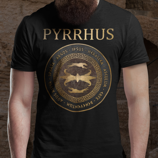 Pyrrhus of Epirus Famous Battles - Ancient Warfare - Ancient Battles T-shirt