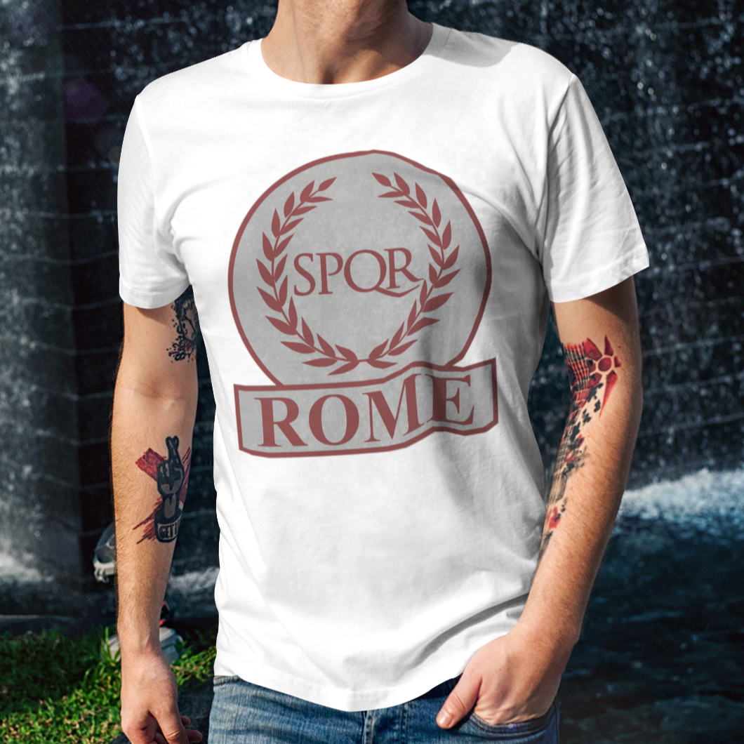 Rome Ancient Roman SPQR Symbol T-shirt