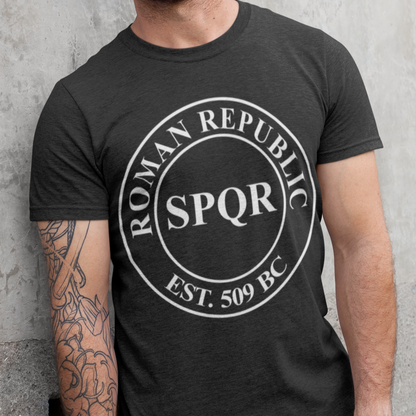 Roman Republic Founding SPQR 509 BC T-Shirt