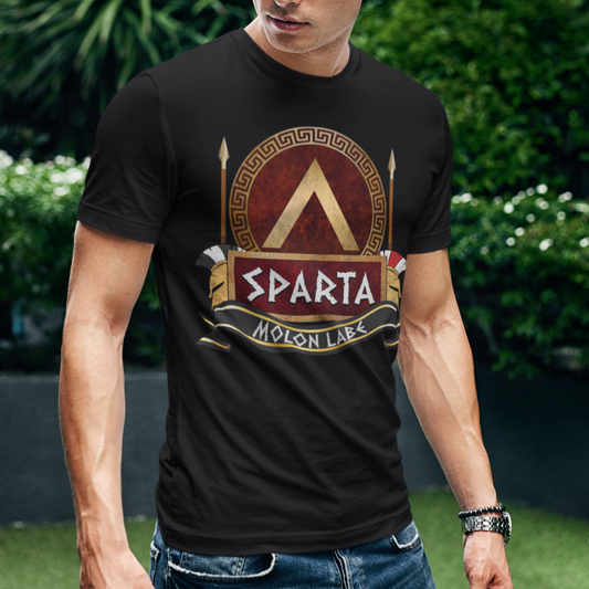 Sparta - Lacedaemonian Arms and Armor - Spartan Army T-shirt