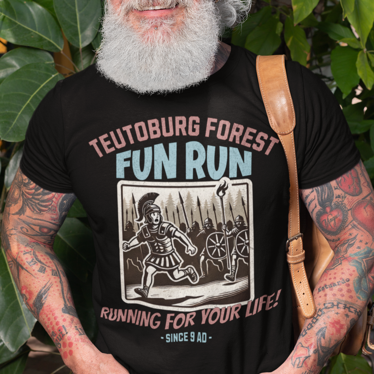 Teutoburg Forest Fun Run - Ancient Rome Meme - Battle of Teutoburg Forest - Roman Empire - Funny Roman History T-shirt