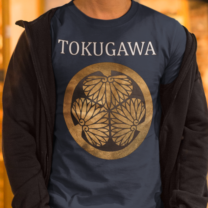 Tokugawa Shogunate Symbol - Sengoku History of Japan - Japanese History Daimyo T-shirt