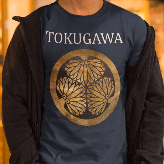 Tokugawa Shogunate Symbol - Sengoku History of Japan - Japanese History Daimyo T-shirt