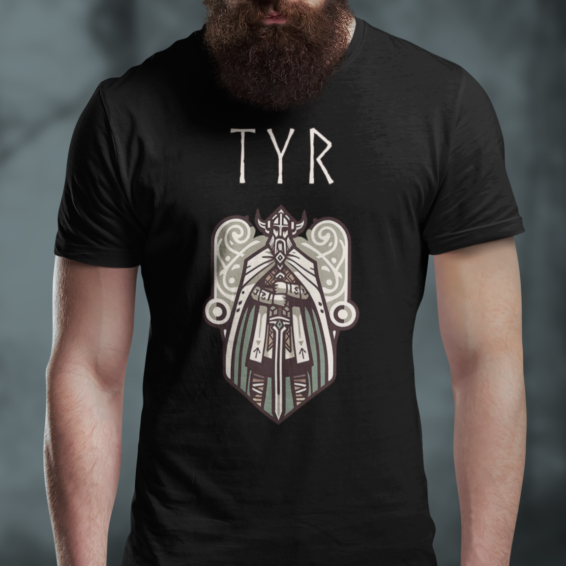 Tyr Norse God of War and Justice - Viking Mythology T-shirt