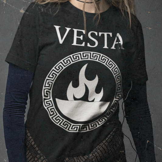 Vesta Roman Goddess T-Shirt