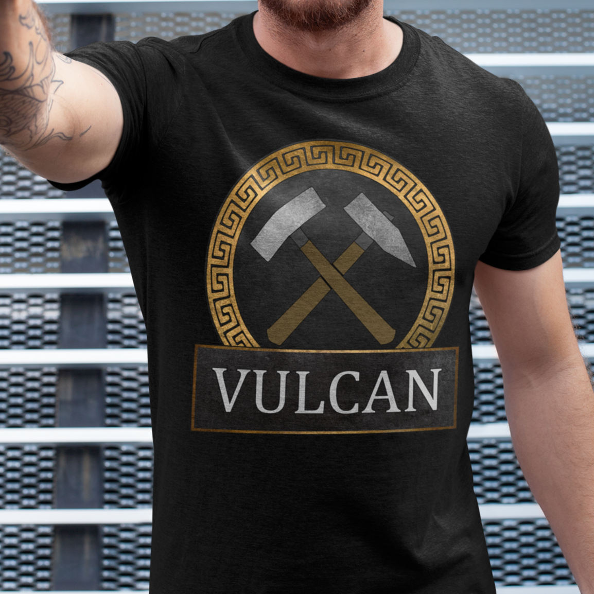 Vulcan Ancient Roman God T-Shirt