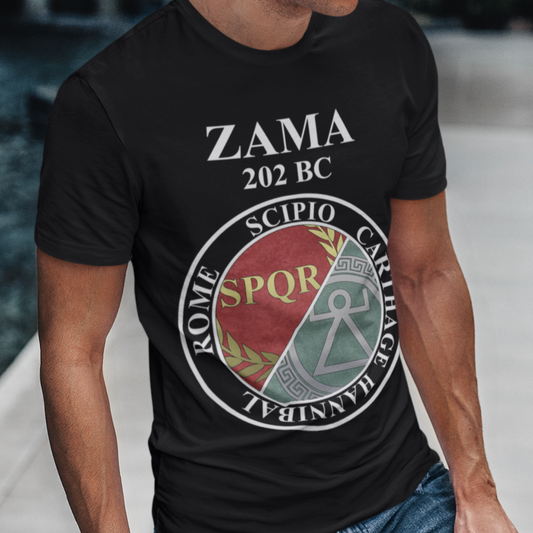 Battle of Zama Rome vs Carthage Punic Wars T-Shirt