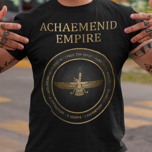 Achaemenid Persian Empire - The Great Kings of Persia - Ancient Persian History T-shirt