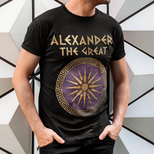 Alexander the Great Makedon Shield T-Shirt