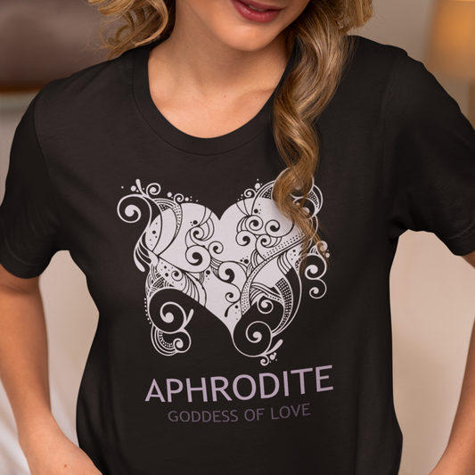 Aphrodite Greek Goddess of Love T-shirt