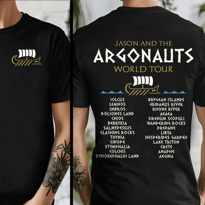 Argonauts World Tour - Ancient Greek Mythology - The Golden Fleece - The Journey of Jason and the Argonauts T-shirt