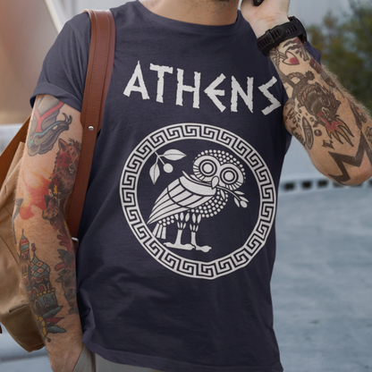 Athens Owl Symbol of Athena T-Shirt