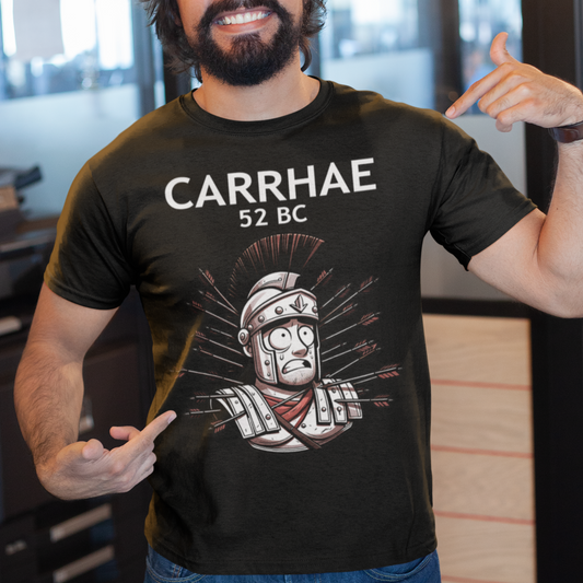 Crassus at Carrhae - Funny Roman History T-Shirt