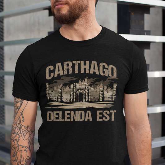 Carthago Delenda Est Shirt - Carthage Must Be Destroyed T-Shirt