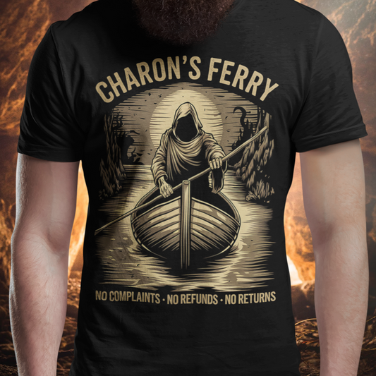 Charon's Ferry - Styx River Tours T-Shirt