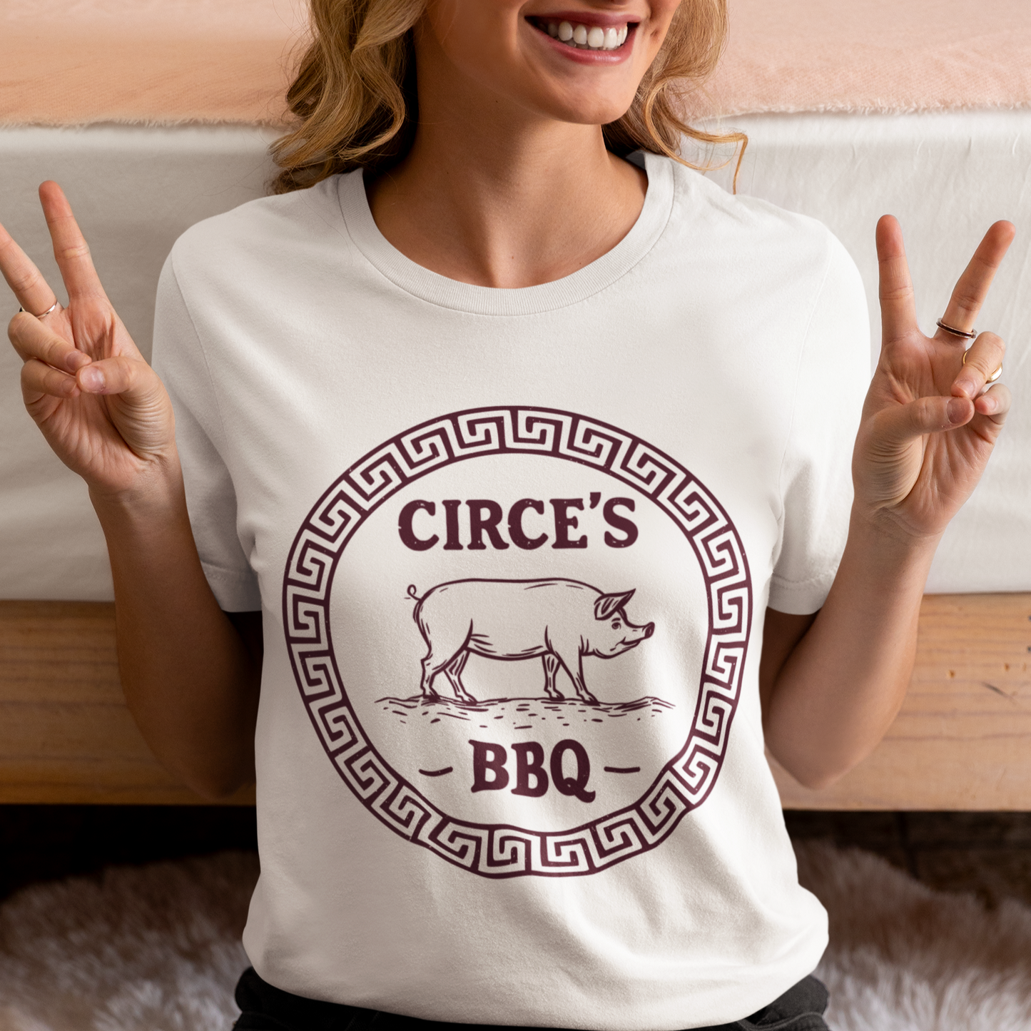 Circe's BBQ - The Odyssey - Funny Greek Mythology T-shirt