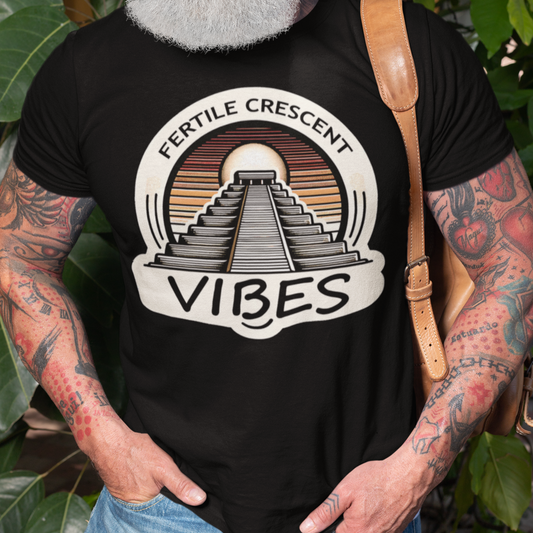 Fertile Crescent Vibes - Ancient Mesopotamia Funny History T-shirt