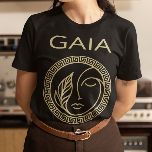 Gaia Ancient Greek Goddess of Eath - The Primordial Earth Goddess Gaia T-shirt