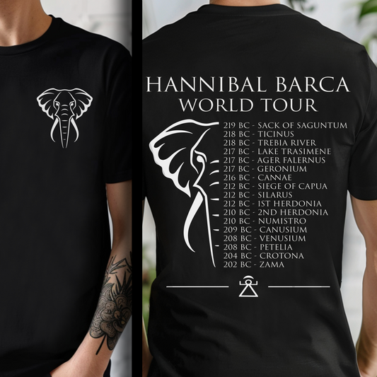 Hannibal Barca World Tour T-shirt