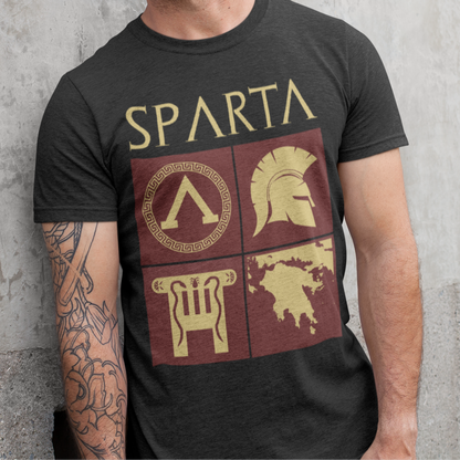 Ancient Sparta - History of the Spartans T-shirt