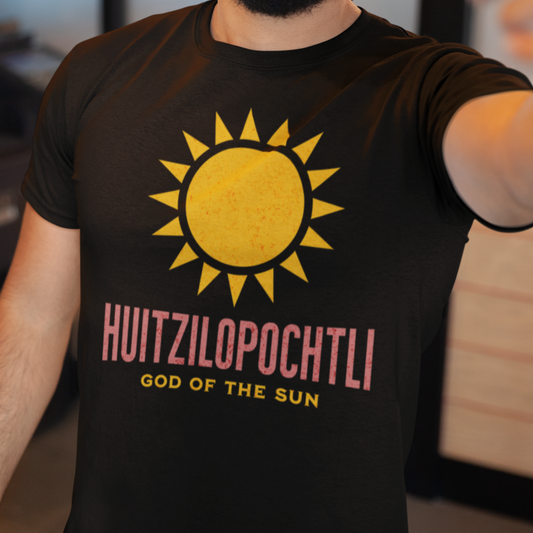 Huitzilopochtli Aztec God of the Sun T-Shirt