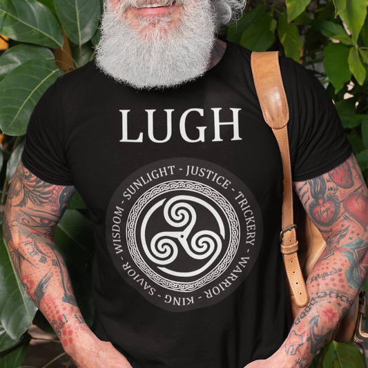 Lugh Celtic God - Lugh of the Long Arm - Ancient Celtic Mythology T-Shirt