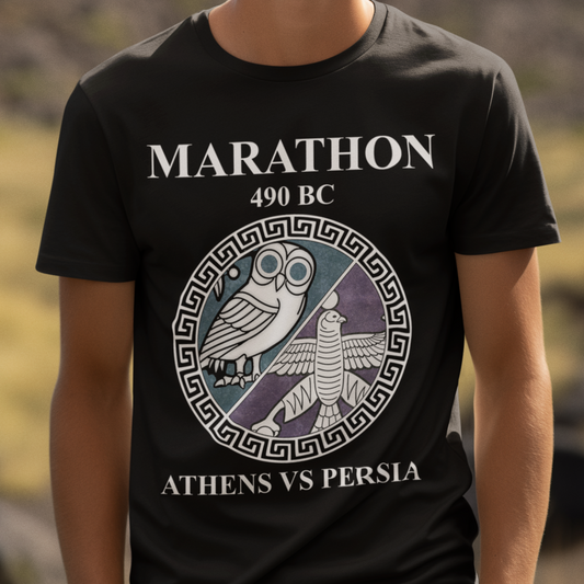 Battle of Marathon Athens vs Persia 490 BC T-shirt