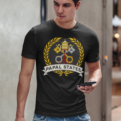 Papal States Heraldry - Papacy Coat of Arms T-Shirt