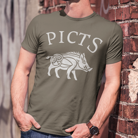 Picts Boar Symbol - Pictish Tribes of Scotland T-Shirt