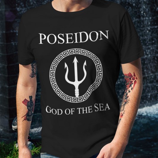 Poseidon Ancient Greek God T-Shirt