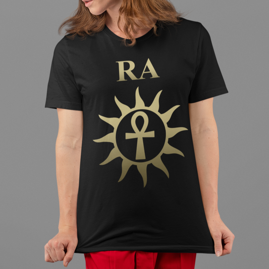 Ra Ancient Egyptian God Sun God Ankh T-Shirt