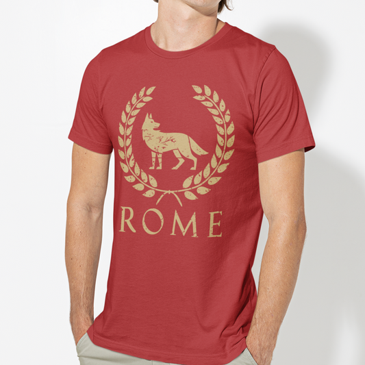 Romulus and Remus - Wolf Symbol of Ancient Rome T-shirt