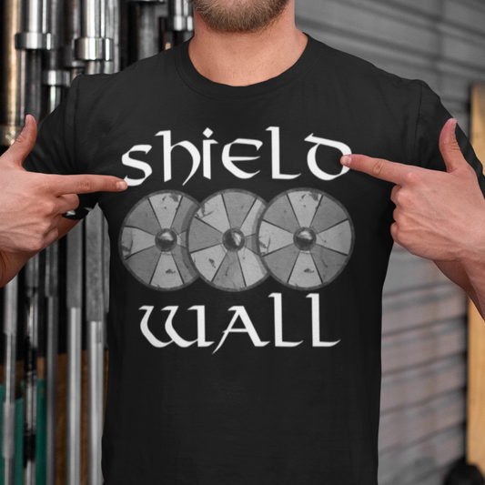 Viking Shield Wall Norse Warrior T-Shirt